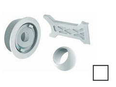 AQUASTAR POOL PRODUCTS AquaStar JO101 Flush Retrofit Eyeball | White | JO101