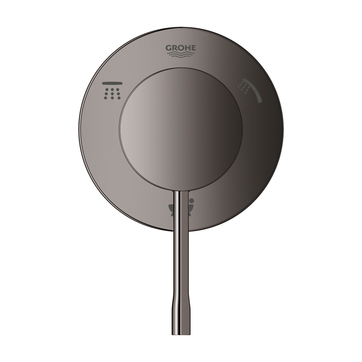 GROHE GROHE 29203A01 Essence Single Handle Diverter Valve Trim in Hard Graphite