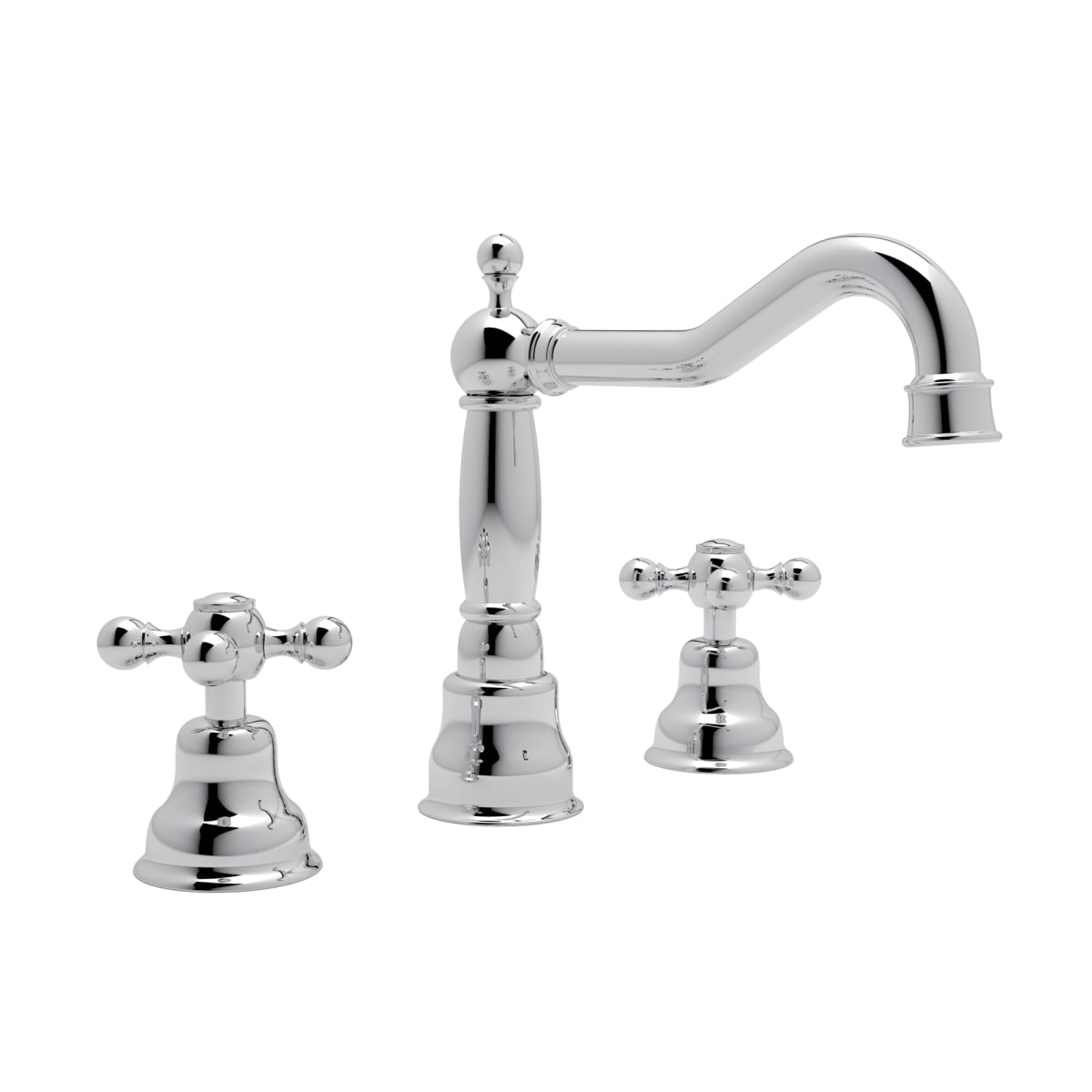 ROHL Rohl AC107X-APC-2 Arcana Two Handle Widespread Bathroom Sink Faucet in Polished Chrome