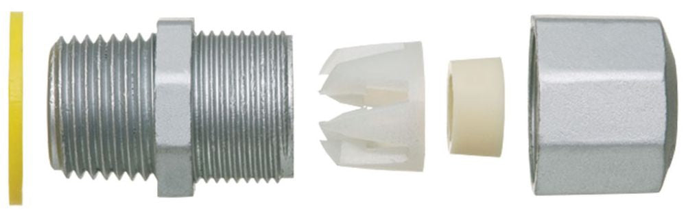 ARLINGTON Arlington LPCG757Z Low Profile Liquidtight Oiltight Strain Relief Cord Connector 3/4 in Trade
