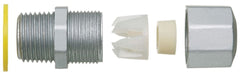 ARLINGTON Arlington LPCG757Z Low Profile Liquidtight Oiltight Strain Relief Cord Connector 3/4 in Trade