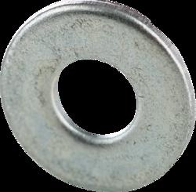 CULLY CULLY 40310J Flat Cut Washer Zinc #8 100/Jar