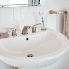 AMERICAN STANDARD American Standard 7075.800.295 Colony Pro 8 Widespread 2-Handle Bathroom Faucet 1.2 gpm/4.5 L/min