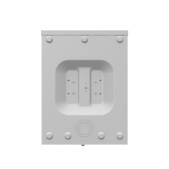 MILBANK Milbank U7040-O-TG-KK 200 Amp Ringless Meter Socket 4 Terminal Blank Top Triplex Ground Horn Bypass