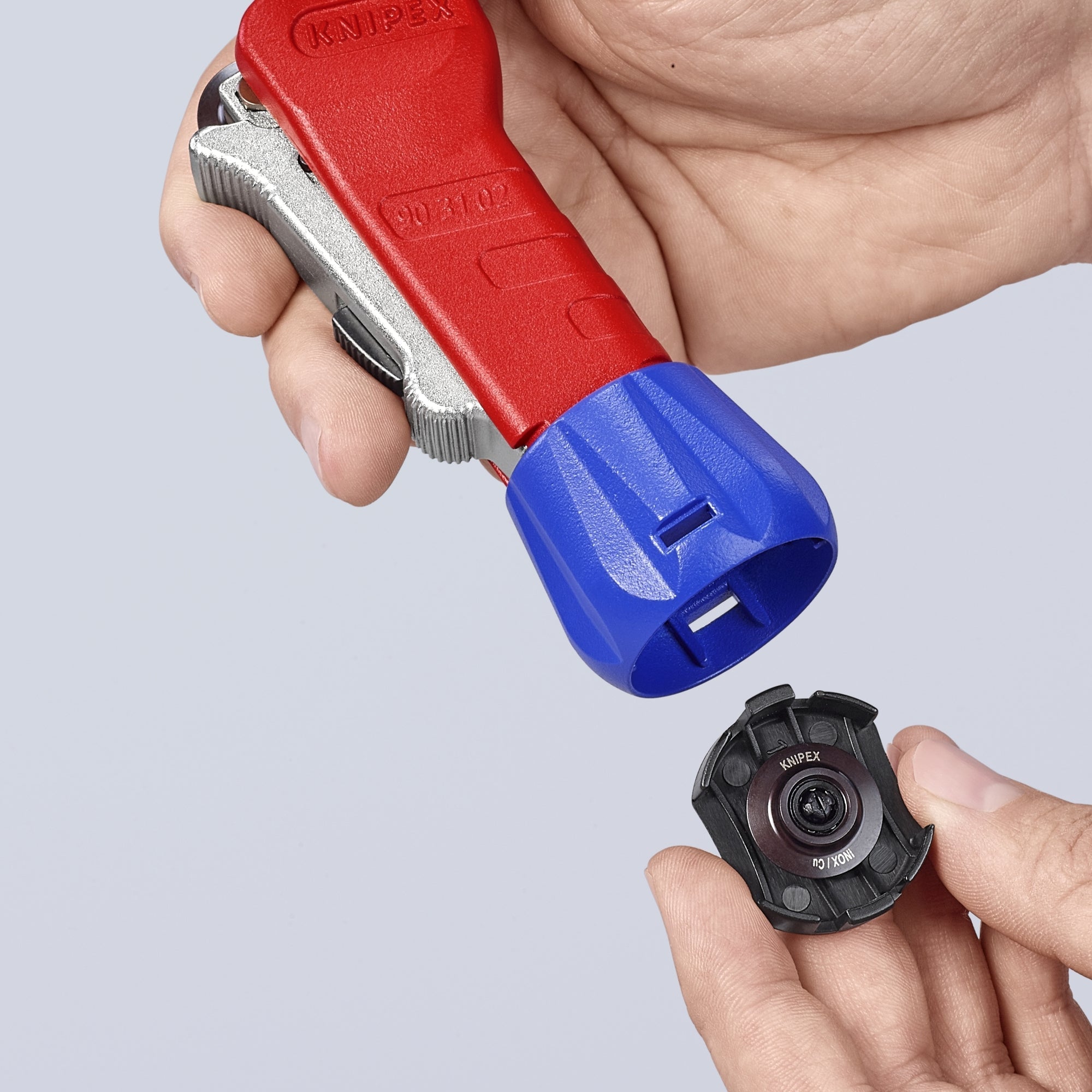 KNIPEX KNIPEX 903102SBA TubiX Pipe Cutter 7 1/4 in. Bare Metal