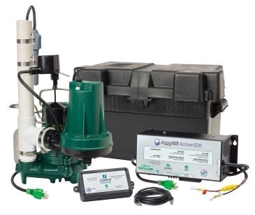 ZOELLER Zoeller 508-0007 Aquanot Spin 1/2HP 12V Battery Back-Up Sump Pump