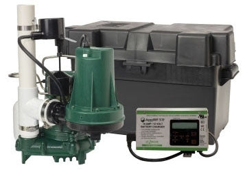 ZOELLER Zoeller 508-0007 Aquanot Spin 1/2HP 12V Battery Back-Up Sump Pump