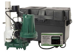 ZOELLER Zoeller 508-0007 Aquanot Spin 1/2HP 12V Battery Back-Up Sump Pump