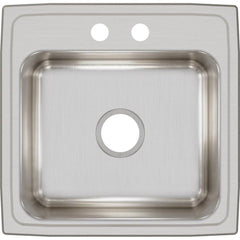 ELKAY Elkay LR19192 Lustertone Classic Stainless Steel 19-1/2 x 19 x 7-1/2 Single Bowl Drop-in Sink
