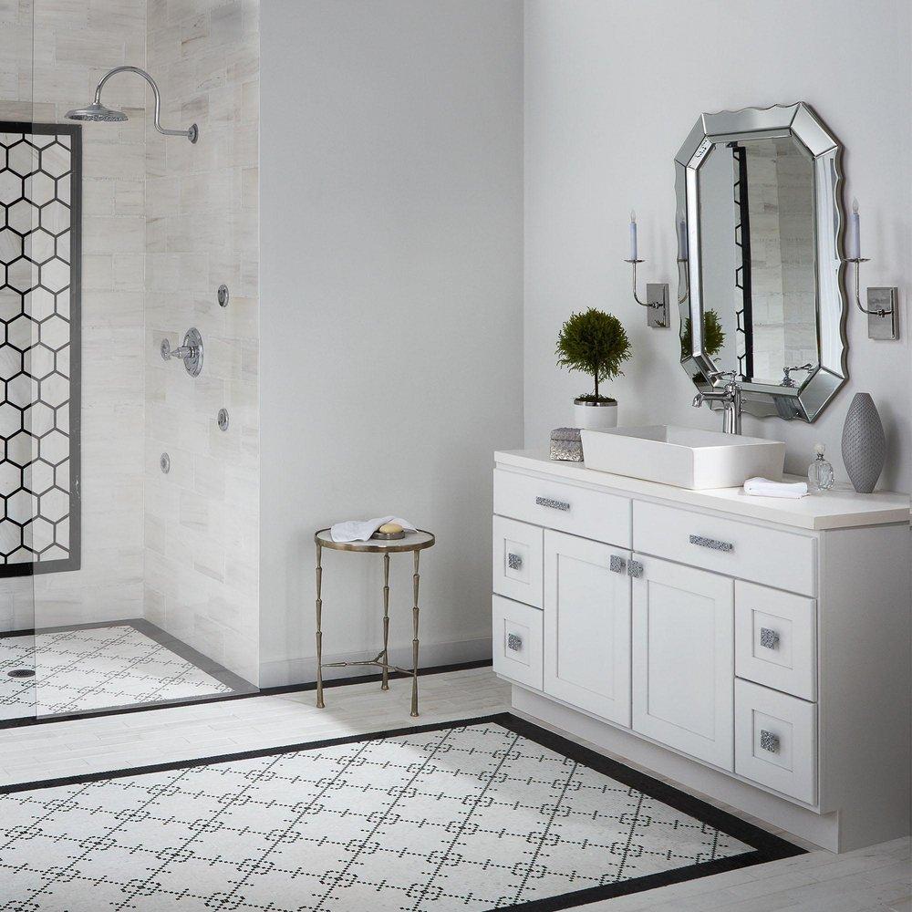 DXV DXV D20080022.415 Pop® 22 x 15 in. Rectangular Vessel Mount Bathroom Sink in Canvas White