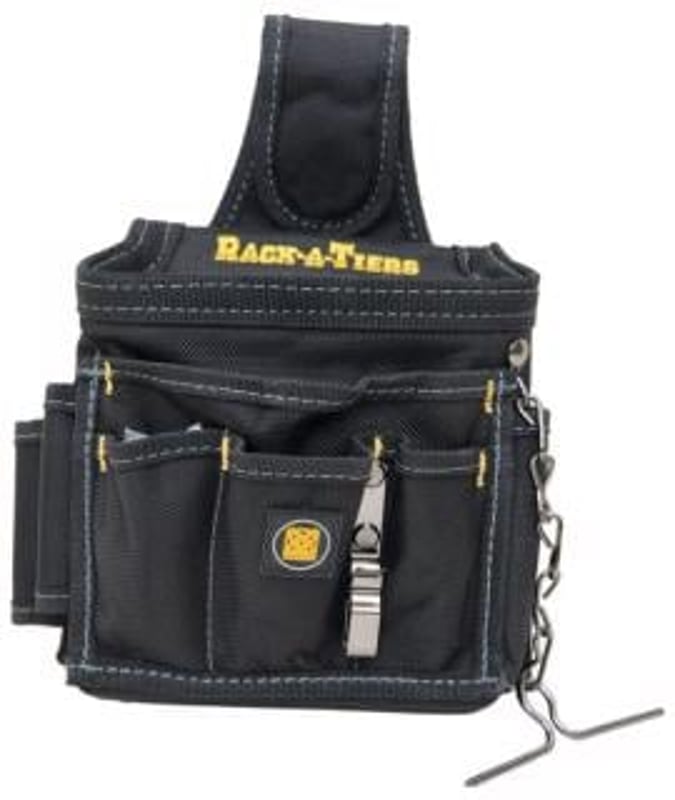 RACK-A-TIERS Rack-A-Tiers 43095 Grande Butt Pouch - Pocket Tool Holder