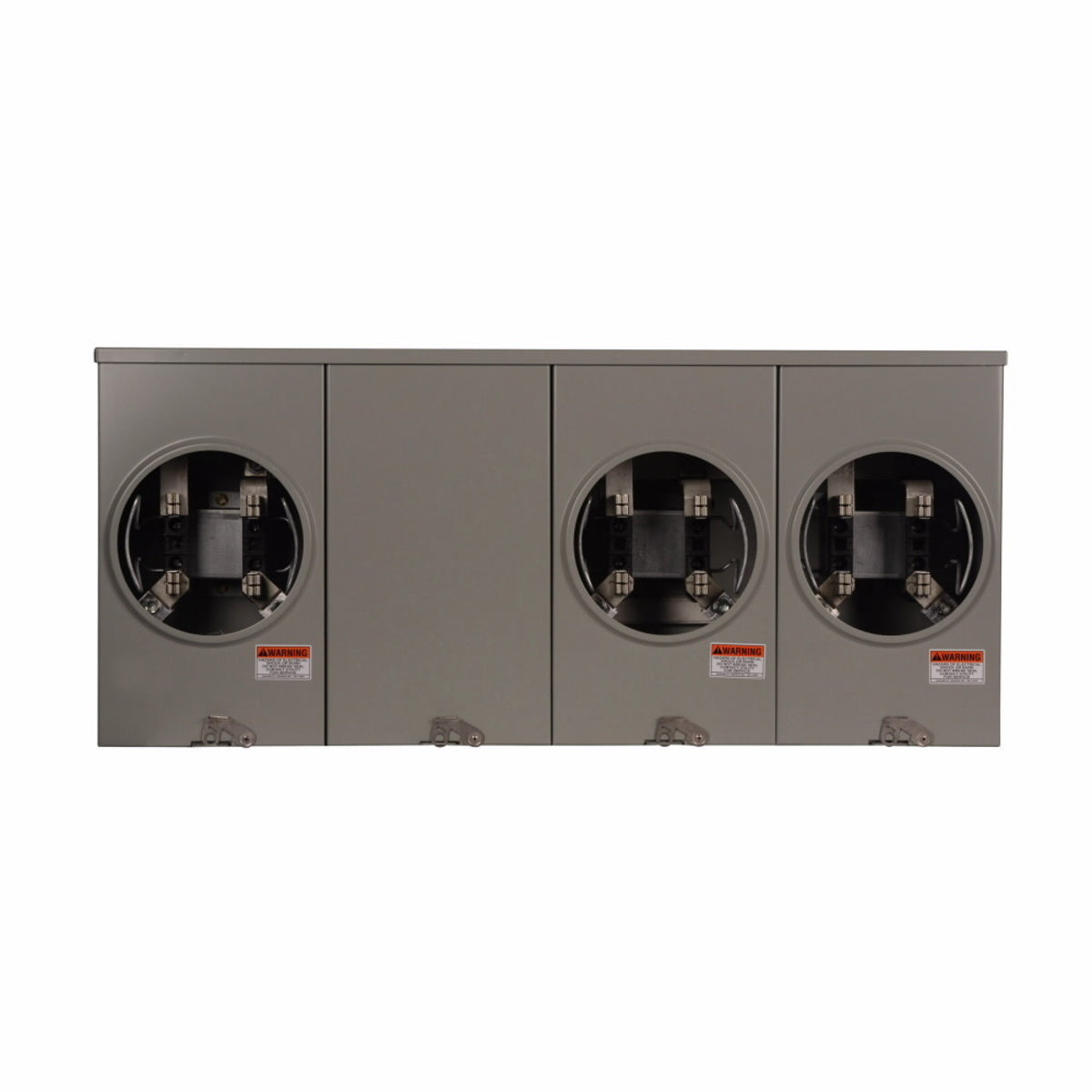EATON Eaton 1008952CH 100 Amp, 3 Gang, Meter Socket, OH, UG, Center Small Hub Opening