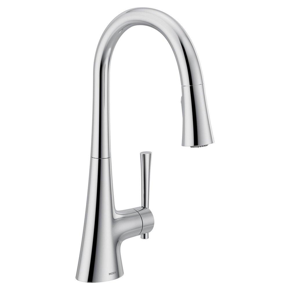MOEN Moen 9126 Kurv Single Handle Pull Down Kitchen Faucet in Chrome
