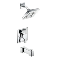 MOEN Moen TS2713EP 90 Degree One Handle Single Function Bathtub & Shower Faucet in Chrome (Trim Only)