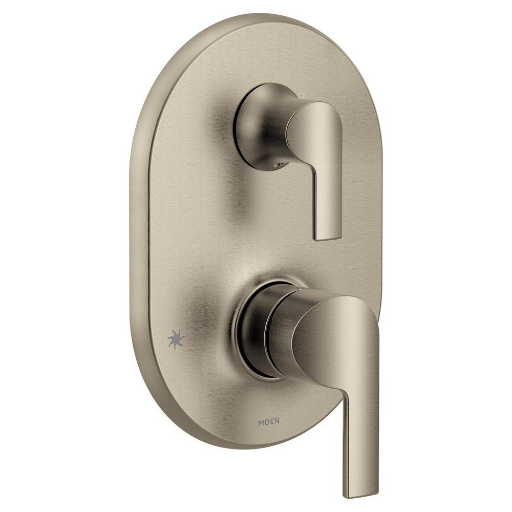 MOEN Moen UTS2611BN Doux Two Handle Diverter Valve Trim in Brushed Nickel