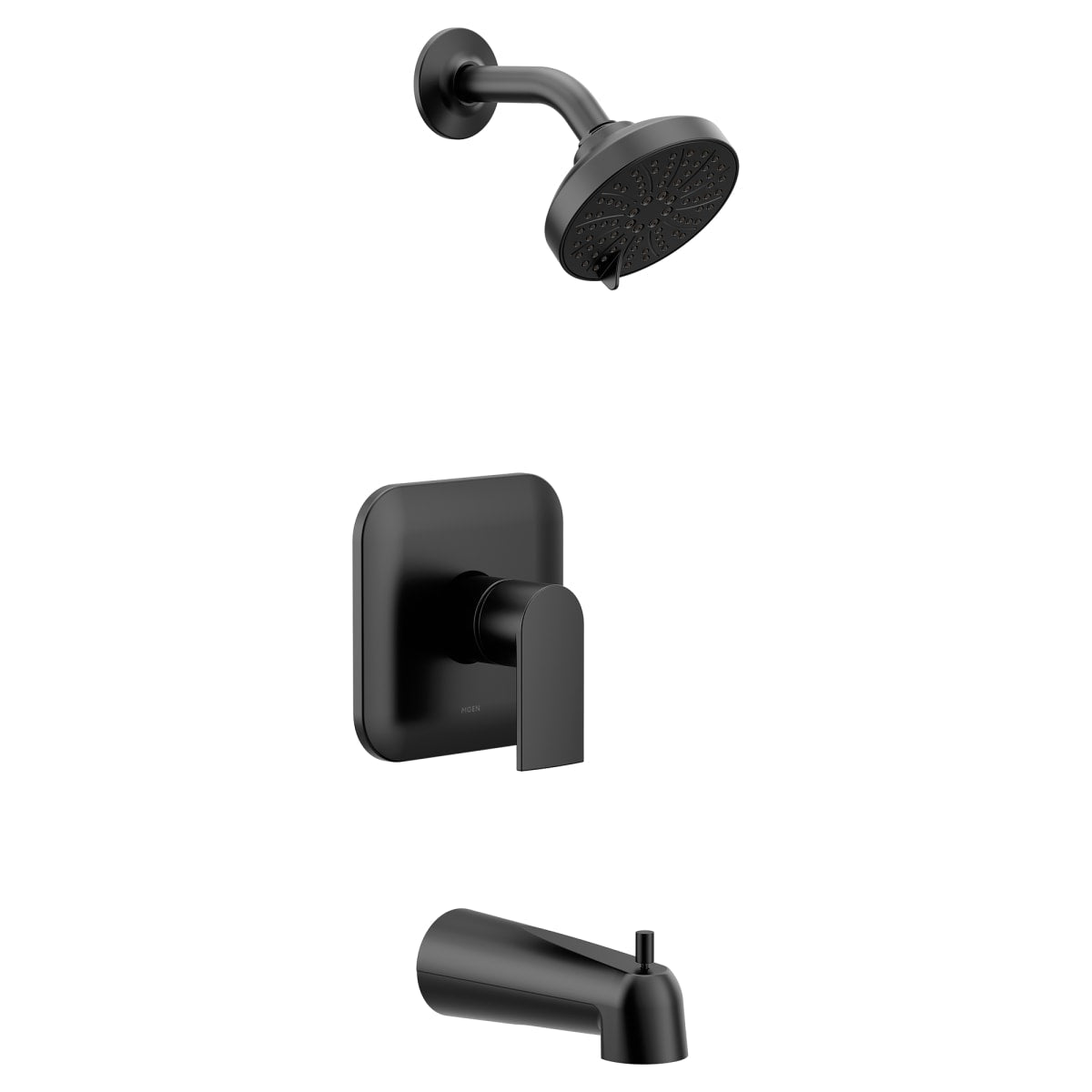 MOEN Moen UT2473EPBL Genta LX M-CORE 2-Series Eco Performance 1-Handle Tub and Shower Trim Kit in Matte Black (Valve Sold Separately)