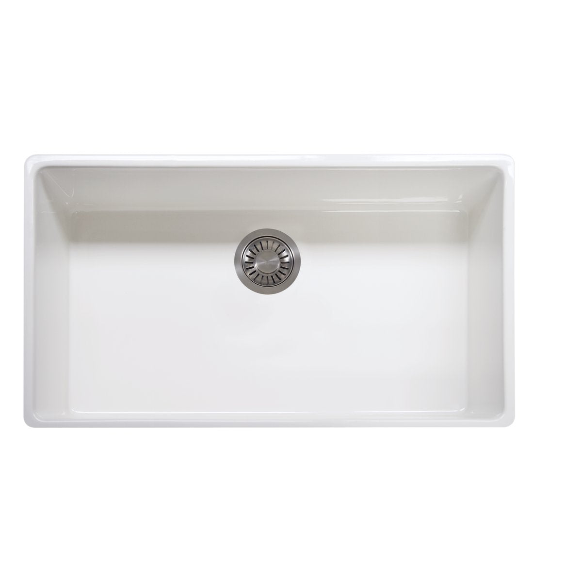 FRANKE Franke FHK710-36WH 36 x 20 in. Fireclay Single Bowl Farmhouse Kitchen Sink - FHK710-36WH