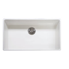 FRANKE Franke FHK710-36WH 36 x 20 in. Fireclay Single Bowl Farmhouse Kitchen Sink - FHK710-36WH