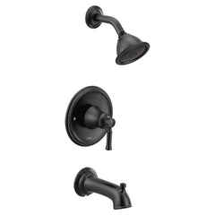 MOEN Moen T2183EPBL Dartmoor One Handle Single Function Bathtub & Shower Faucet in Matte Black (Trim Only)