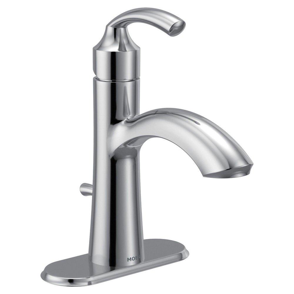 MOEN Moen 6170 Glyde Single Handle Bathroom Sink Faucet in Chrome