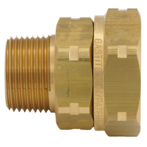 GASTITE Gastite XR3FTG-11 3/4 Straight Fitting x 3/4 Male NPT