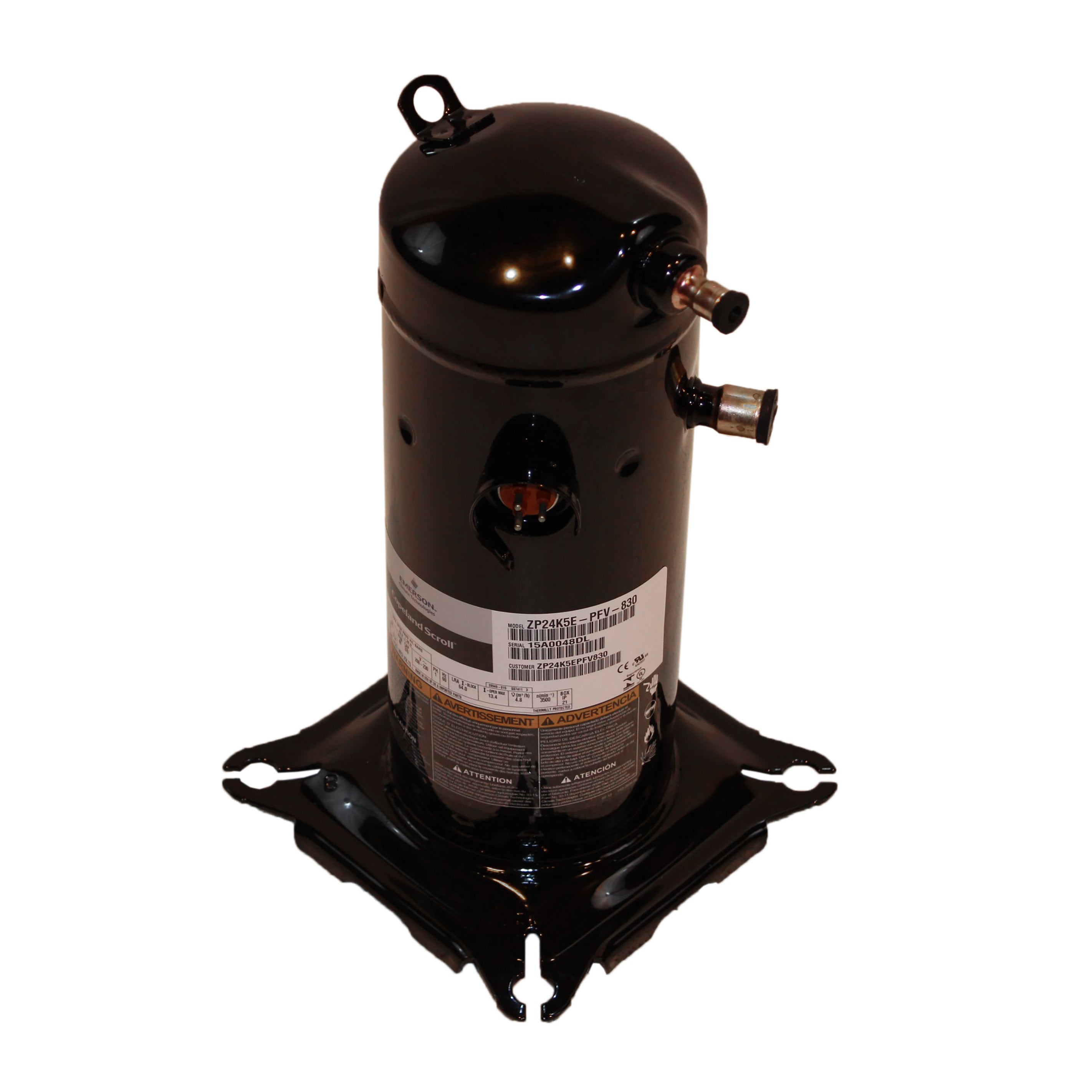 INTERNATIONAL COMFORT PRODUCTS ZP25K5E-PFV-830 SCROLL COMPRESSORS