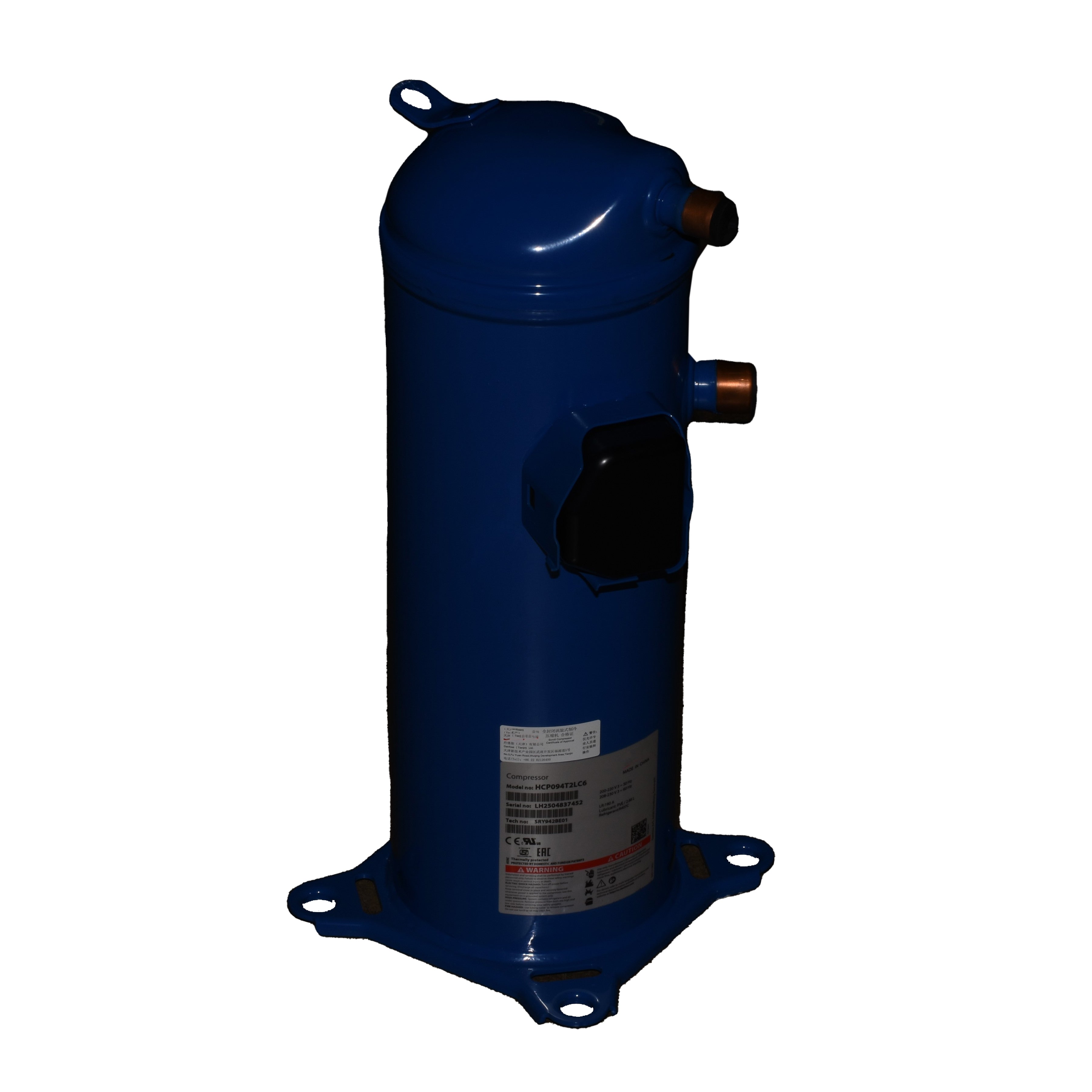 INTERNATIONAL COMFORT PRODUCTS HCP094T2LC6 COMPRESSOR PARTS & ACCESSORIES