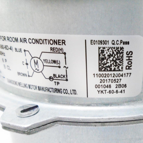 MIDEA 11002012004177 VENTILATION MOTORS