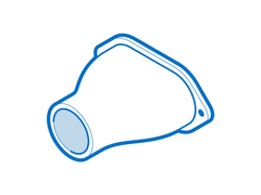 MIDEA 12120600006604 DUCT BOOTS