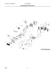ELECTROLUX 5304483209 AIR CLEANER REPLACEMENT PARTS