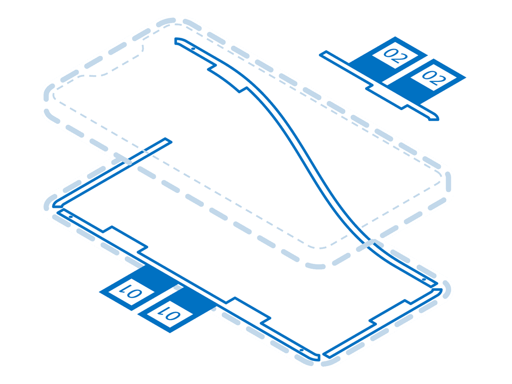 MIDEA FELTKIT AIR CLEANER REPLACEMENT PARTS