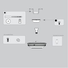 HUNTER K006502W12 DUCT ACCESS DOORS