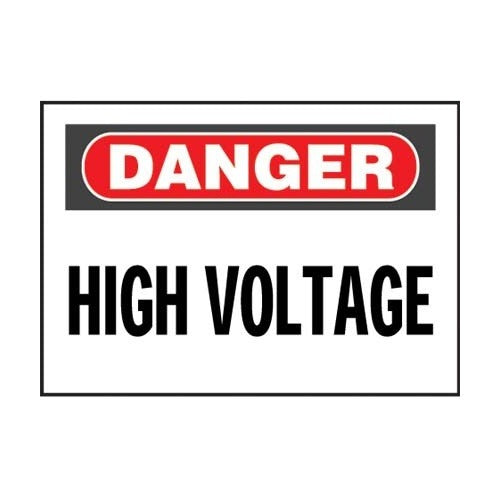 PANDUIT Panduit PPS0710D72 Adhesive Sign Polyester
