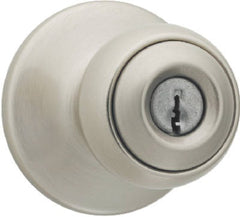 KWIKSET Kwikset 94002-826 Polo Entry Knob Lockset Satin Nickel 6-pack