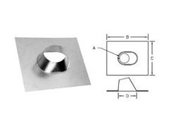 SELKIRK Selkirk 103825(3RV-AF) RV Series Bvent Gas Roof Flashing Adjustable Flat to 6/12 3