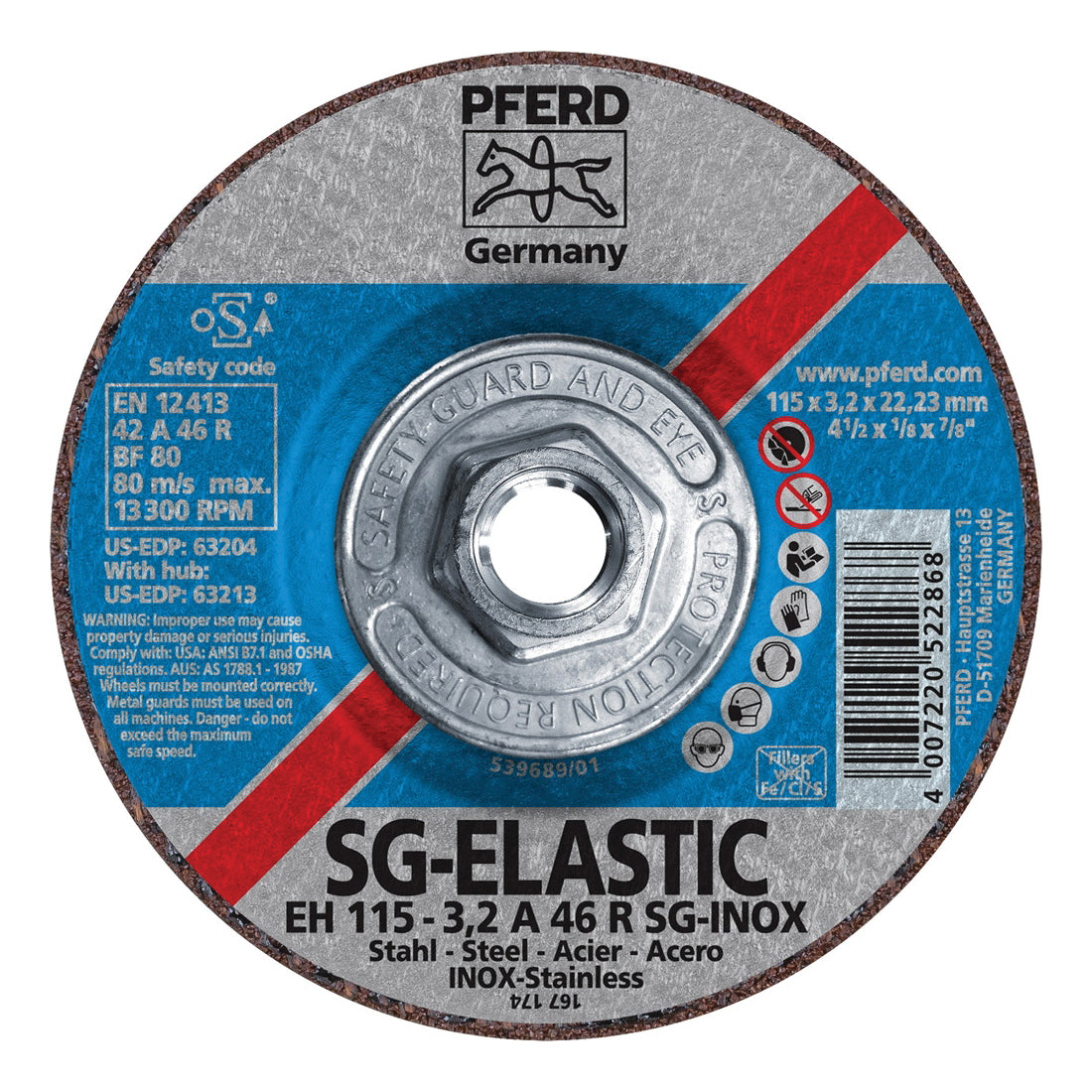 PFERD 69901286 GRINDING & CUT OFF WHEELS
