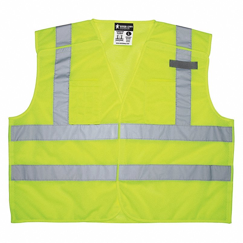 MCR SAFETY CL2ML2M HIGH VISIBILITY