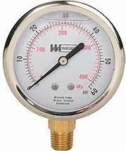 WEISS INSTRUMENTS LF251-060-4L PRESSURE GAUGES