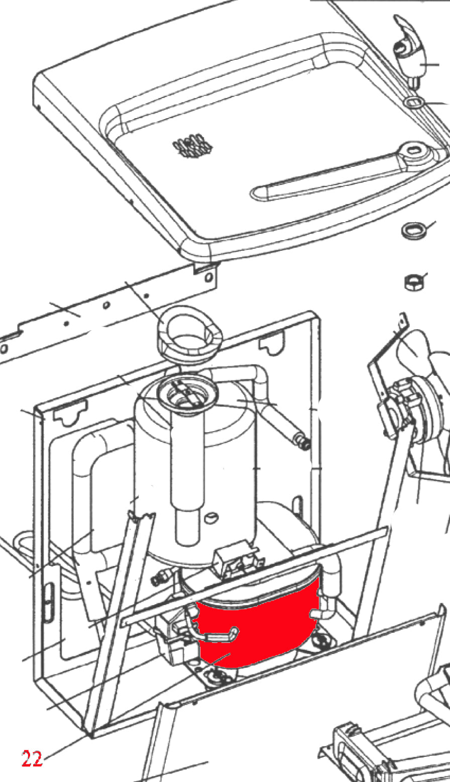 OASIS 033425-004 AIR CLEANER REPLACEMENT PARTS