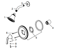 MATCO P4B-720ORBJP BATH & KITCHEN FAUCETS