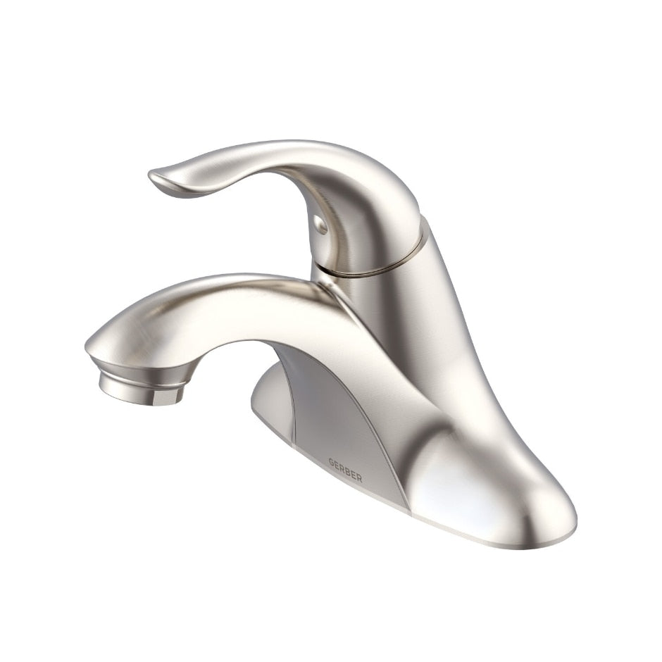 GERBER Gerber G0040024BN Viper 1H Lavatory Faucet w/ Metal Touch Down Drain 1.2gpm