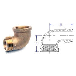 BRASS B-ST9004LF BRASS FITTINGS