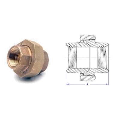 BRASS B-UN02LF BRASS FITTINGS