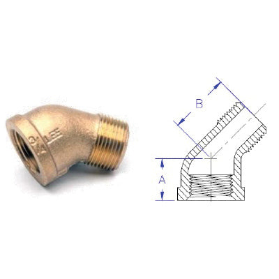 BRASS B-ST4503LF BRASS FITTINGS