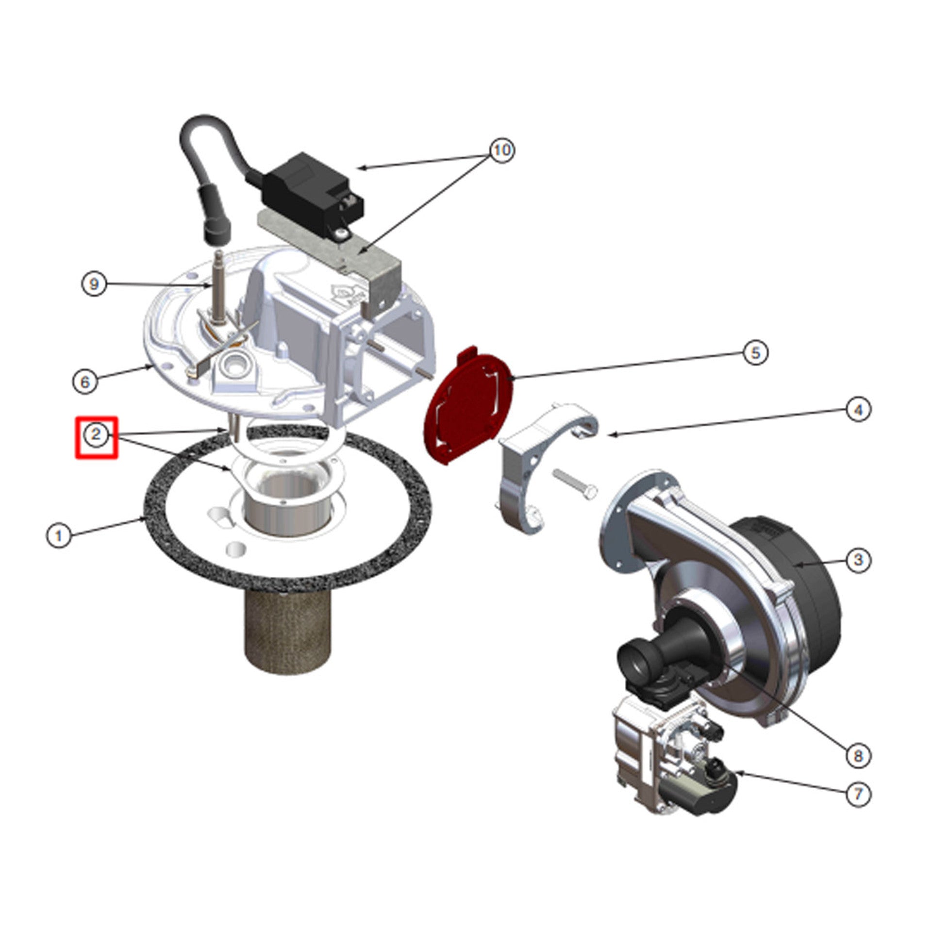 TRIANGLE TUBE PARKIT14 BURNER ASSEMBLIES