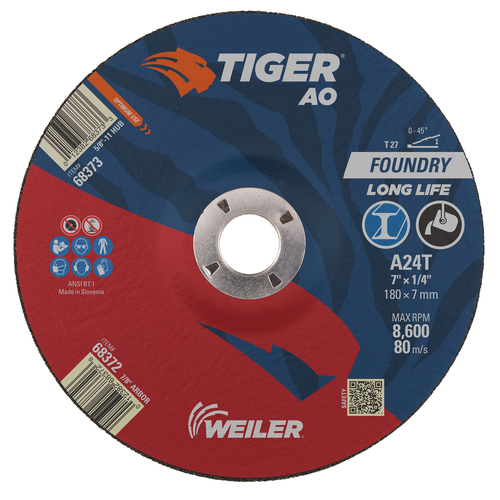 TIGER AO 68372 GRINDING & CUT OFF WHEELS