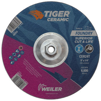 TIGER 68393 GRINDING & CUT OFF WHEELS