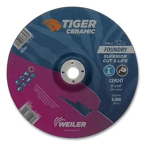 TIGER 68392 GRINDING & CUT OFF WHEELS