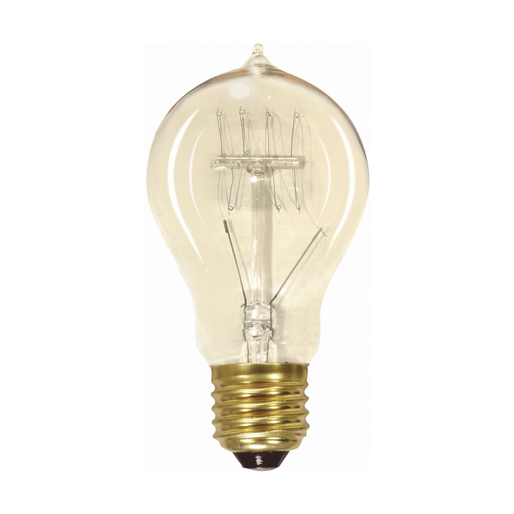 SATCO-NUVO Satco S2419 Incandescent Vintage Lamp 60W A19 Shape E26 Medium Base