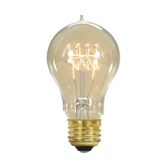 SATCO-NUVO Satco S2419 Incandescent Vintage Lamp 60W A19 Shape E26 Medium Base
